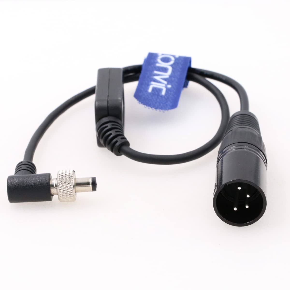 

Eonvic XLR 4-pin папа к фиксирующемуся DC 2.1мм стабилизированный 12В кабель питания для монитора Atomos Ninja V (12V замок dc-4XLR)