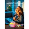 Haut-parleur Bluetooth Portable Sans Fil avec Microphone – Système Karaoké Tout-en-Un pour la Maison, l'Extérieur et le Chant (Prend en charge les basses et la carte mémoire)