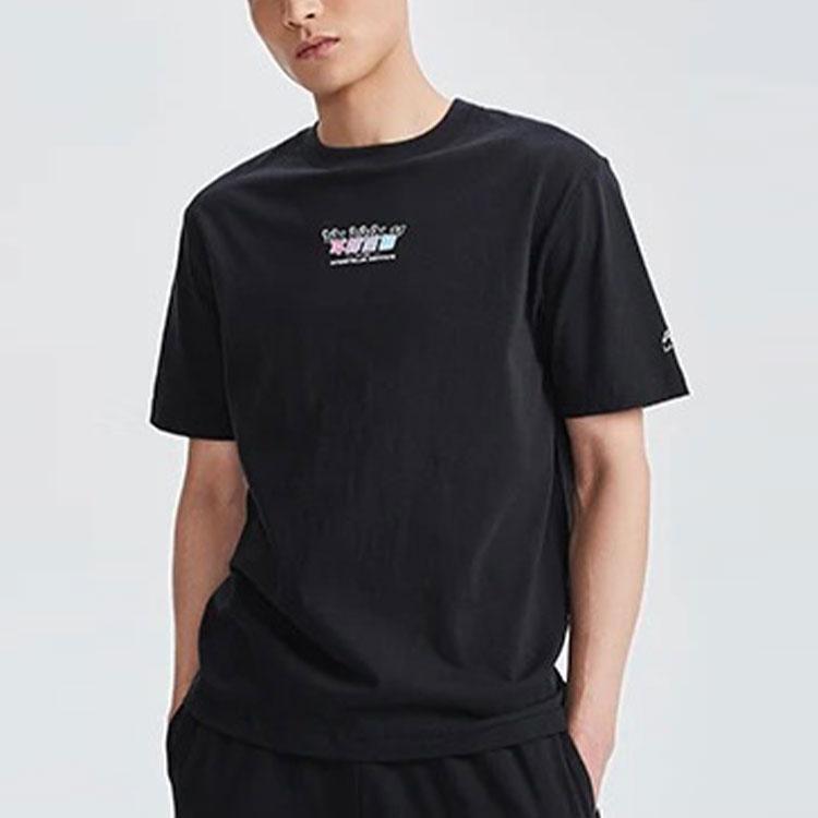 Li Ning Sports Fashion Collection T Shirt Men's Black AHSR167-3