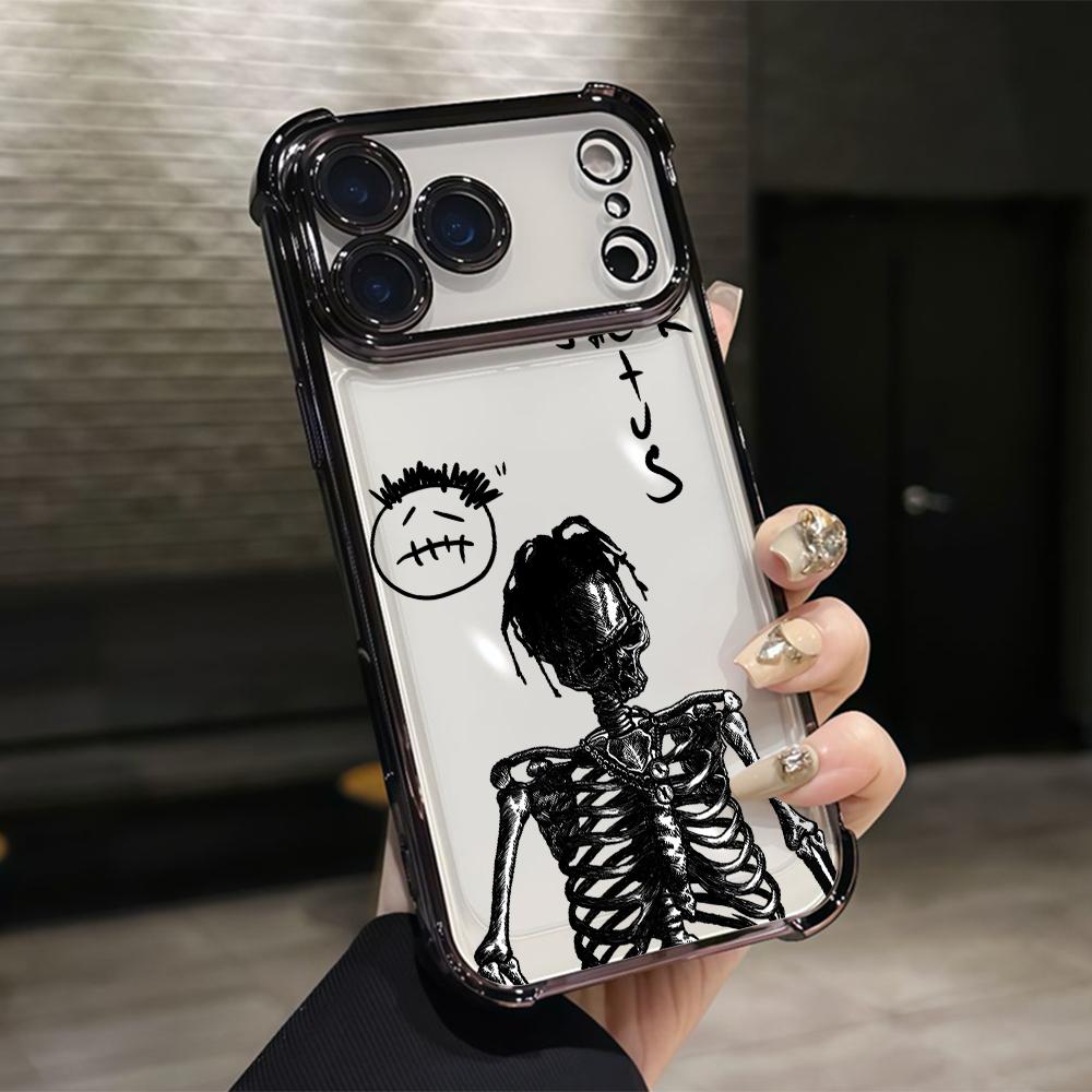 T-Travis S-Scott Cactus Jack Phone Case for Xiaomi Redmi Note 15 14 13 12 14C 13C 12C 10C Pro Plus 4G 5G Anti-drop Cover