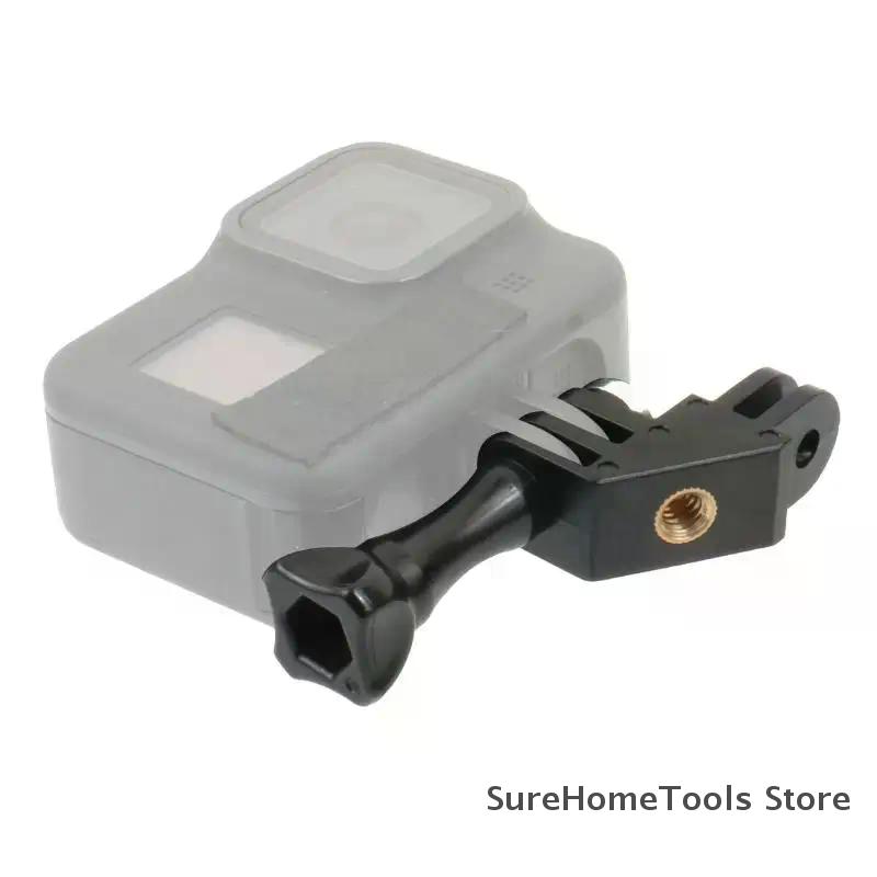 90° Vertical Adapter Universal Action Camera Mount With 1/4" Screw For 9 10 11 12 13 Insta360 X3 X5 Action 3 4 5