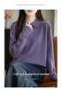 Women's French High-End Crochet Polo Collar Knitwear: Stylish Hollow-Out Lapel Sweater