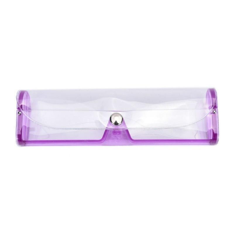 1 Pcs Kawaii PVC Glasses Box Cute Girl's Transparent Glasses Case Protable Eyewear Boxes