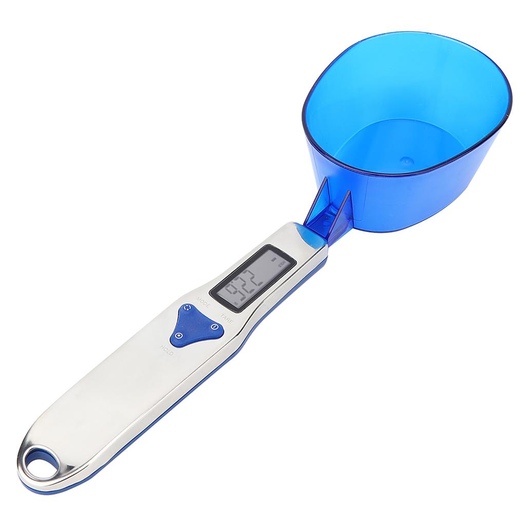 500g0.1g Portable LCD Kitchen Scale Digital Food Spoon Scale with 3 Measuring SpoonsSingle Spoon