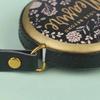1pcs Portable Retractable Vintage PU Leather Mini Tape Measure Nostalgia Measuring Ruler Vintage Sewn Cm Inch Roll Scale
