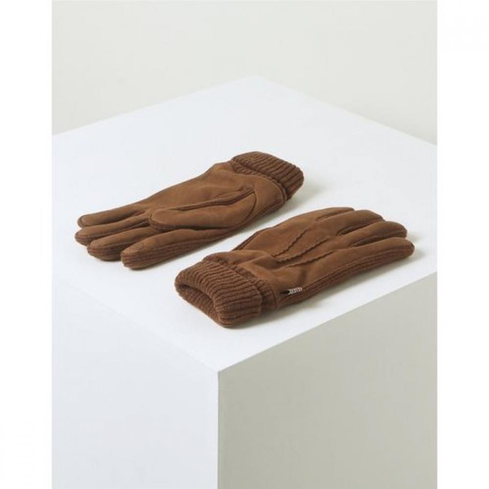 DakS Men S Camel Goat Leather Suede gloveS Dcgv4f170cm