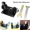 13mm/10mm Electric Drill Cutting Holder Polishing Grinding Bracket Seat Stand Drilling Machine Base Metal Convenient Stable