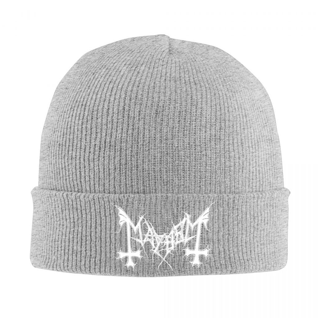 Mayhem Norway Band Beanie Hats, Street Y2K Caps, Gym Hat, btElastic, Men and Women, Gym, Ogo Hat, Winter