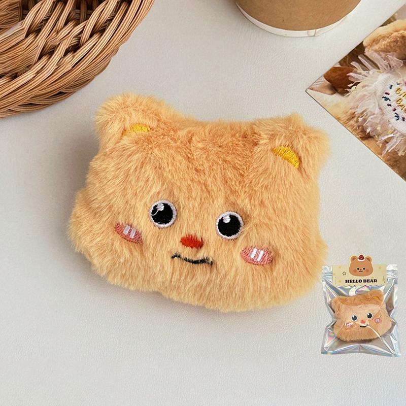 Kawaii Cartoon Butter Bear Brooch Pendant Versatile Backpack Decoration Cute Little Bear Jewelry Accessories Gifts