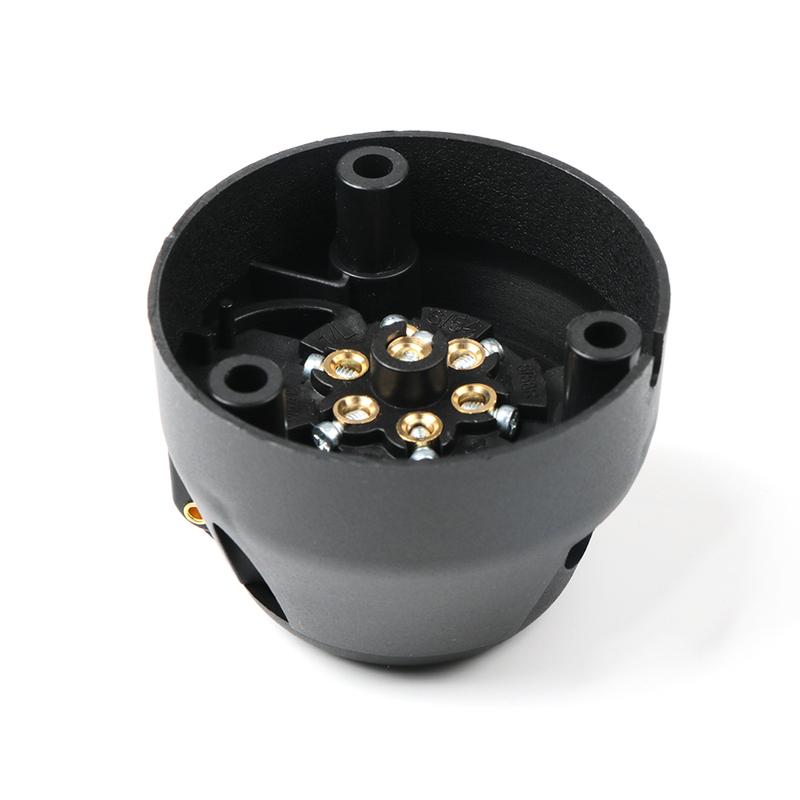 7/13Pin 12V Trailer Wiring Socket Towbar Towing Converter Durable Plug Socket Adapter Protector Connections for Caravan Truck