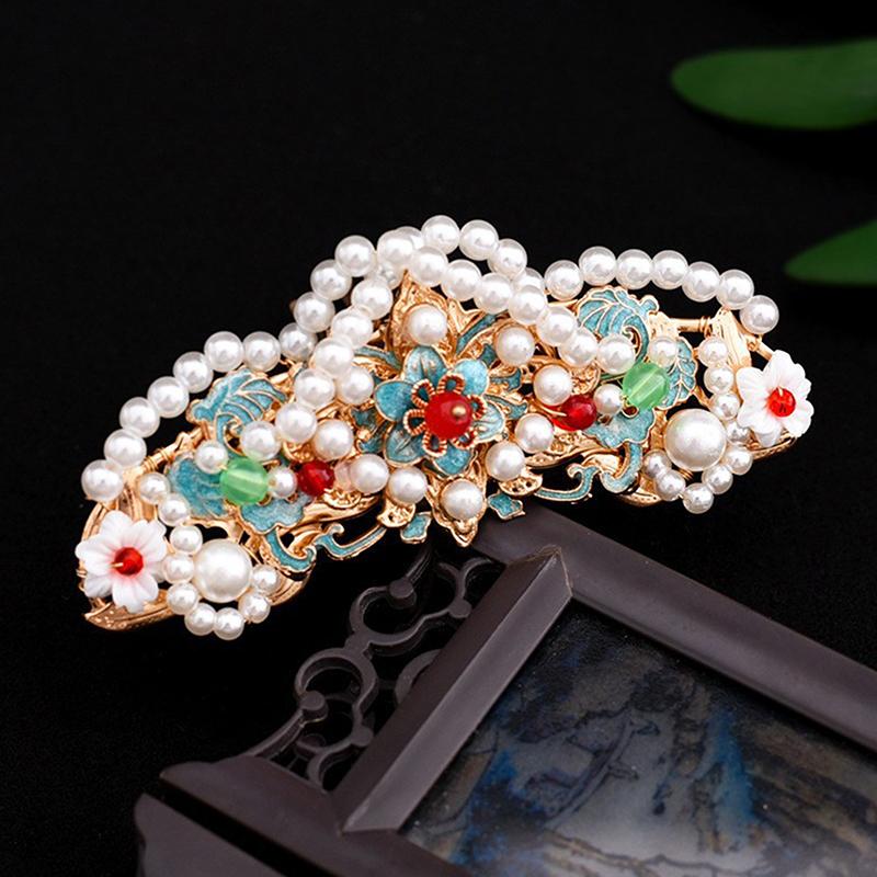 Antique Hair Crown Hair Ornaments Ancient Costume Headdress Chinese Hanfu Hair Accessories Hairstyle Design Tool