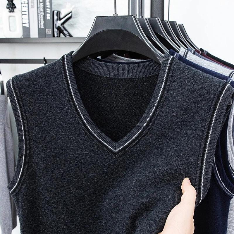 Herren Lässige Strickweste Warm Bequem Herbst Winter Mode Oberbekleidung - Modische Strickwaren für Herren