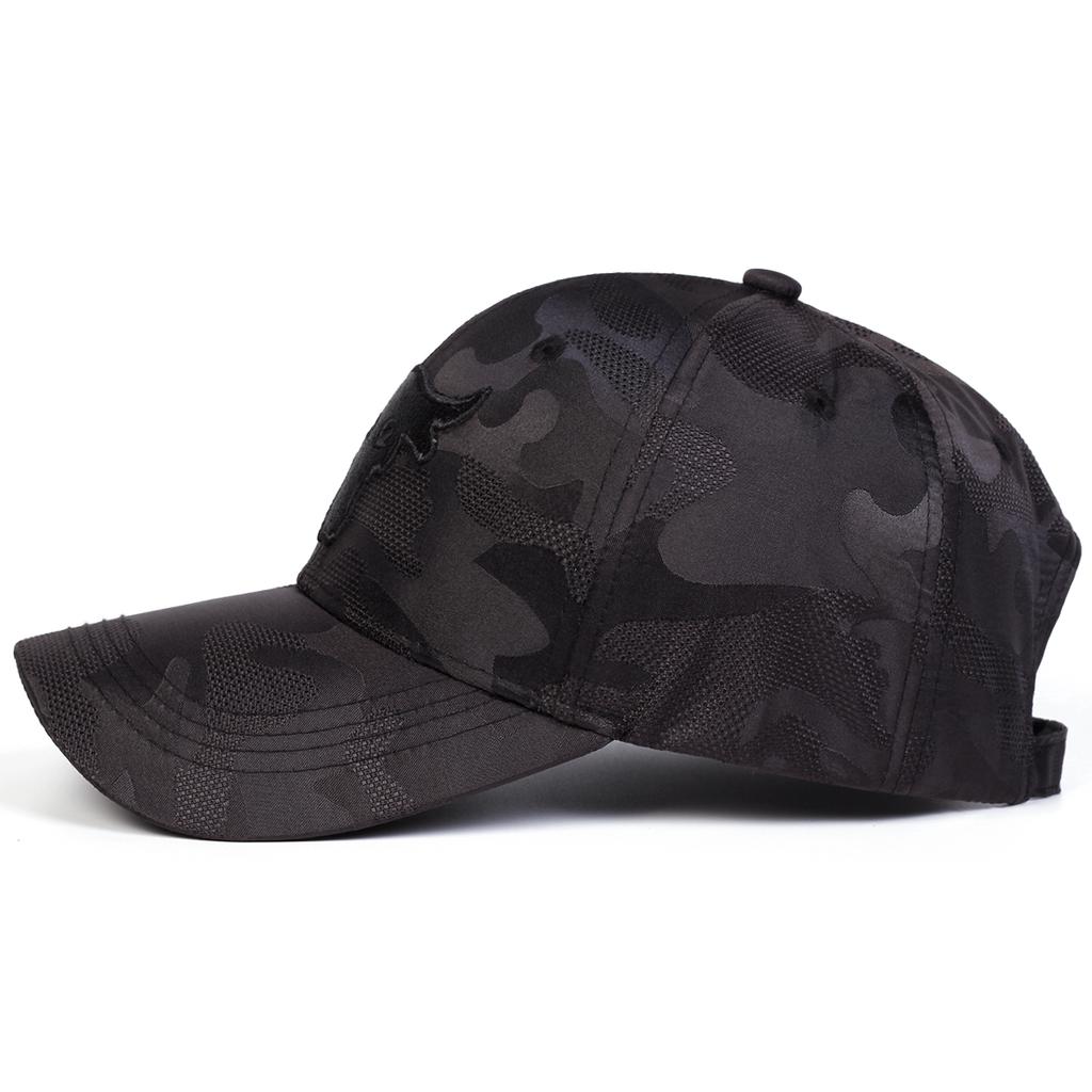 New Bull Head Embroidery Five Sided Baseball Cap Couple Outdoor Adjustable Hat Leisure Travel Sunscreen Hats Sports Caps