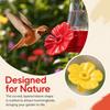 30 Sets Replaceable Bird Feeder Replacement Flowers Plastic Hummingbird Feeder Parts  Hummingbirds