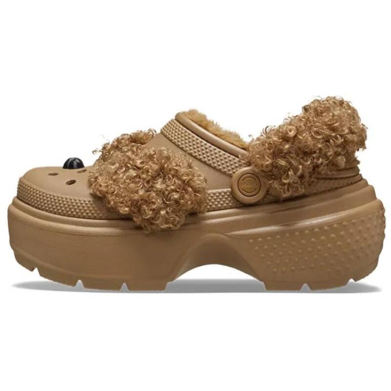 

Crocs Simple Versatile Hole Shoes Women s Brown 36-37 коричневый