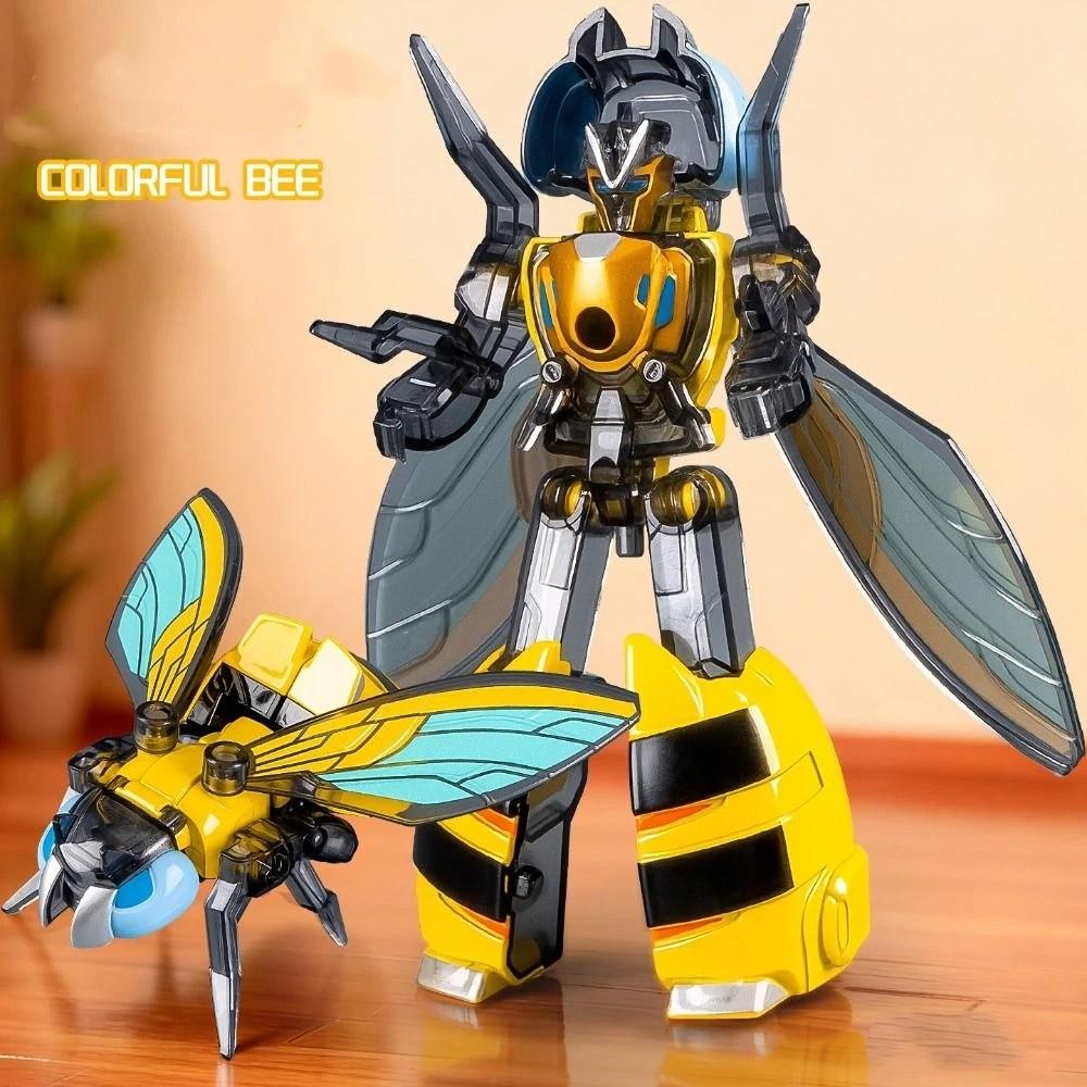 Zinc Zinc Alloy Material Insect Transformer Mecha Toy Double Combination Action Figure Creative Toy