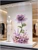 Purple Artificial Flowers for Window Display, Scene Decoration, and Clothing Store Visual Merchandising