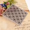 Grid Net Plastic Embossing Folders Template Dies Stencil Flower Lace Line Rattan Heart Frame