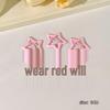 Y2K Dopamine Color Pentagram Small Hair Clip for Women & Kids - Cute Bangs & Side Hair Accessory