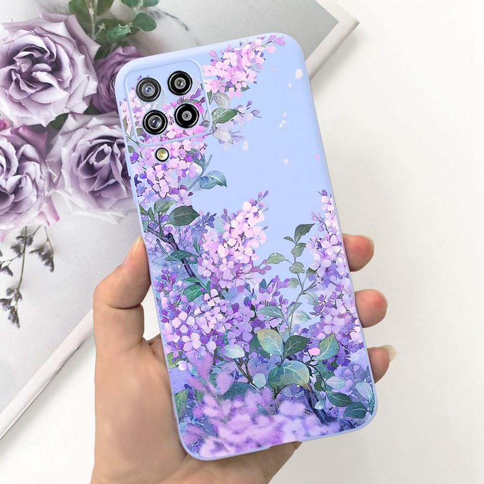 For Samsung Galaxy A22 4G Case A 22 SM-A225F Cover Fashion Marble Funda Soft Silicone Cover on Samsung A22 5G SM-A226B A22s Capa