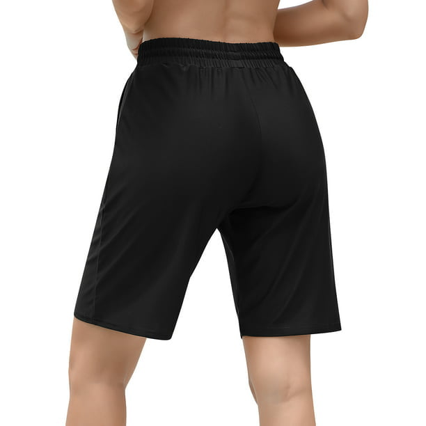 CHARMLEAKS Women's Swimming Trunks Drawstring Board Shorts Swim Bottom for Women Bandeau Shorts
