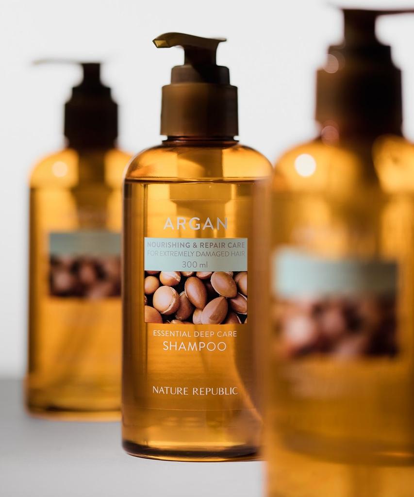 Argan Essential Deep Care Shampoo + Conditioner (300ml + 300ml)