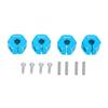 Hex Wheel Hub Adapter 8MM Thickness Aluminum Alloy Long Lasting 4.0mm Hole for SCX10 CC01 WRAITH 900