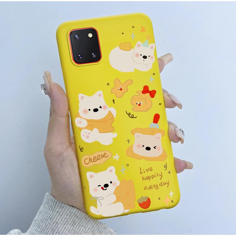 For Samsung Galaxy Note 10 Lite Case N770F Soft TPU Silicone Cover Cute Astronaut Panda Phone Case GalaxyNote 10Lite Coque Funda