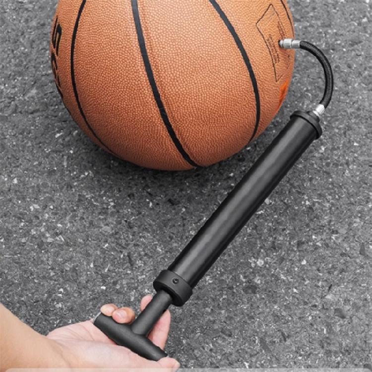 Manual Ball Pumps Portable Air Pumps Bicycles Tire Inflator Sports Ball Pumps with Needle, Hoses, Nozzle Hand Pumps