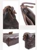 Johnature Versatile And Minimalist Small Crossbody Bag Genuine Leather Solid Color Soft Cowhide Mini Shoulder Bag