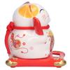 Ceramic Wealth Welcoming Cat Ornament Desktop Fortune Cat Craft for Home Shop Store Business
