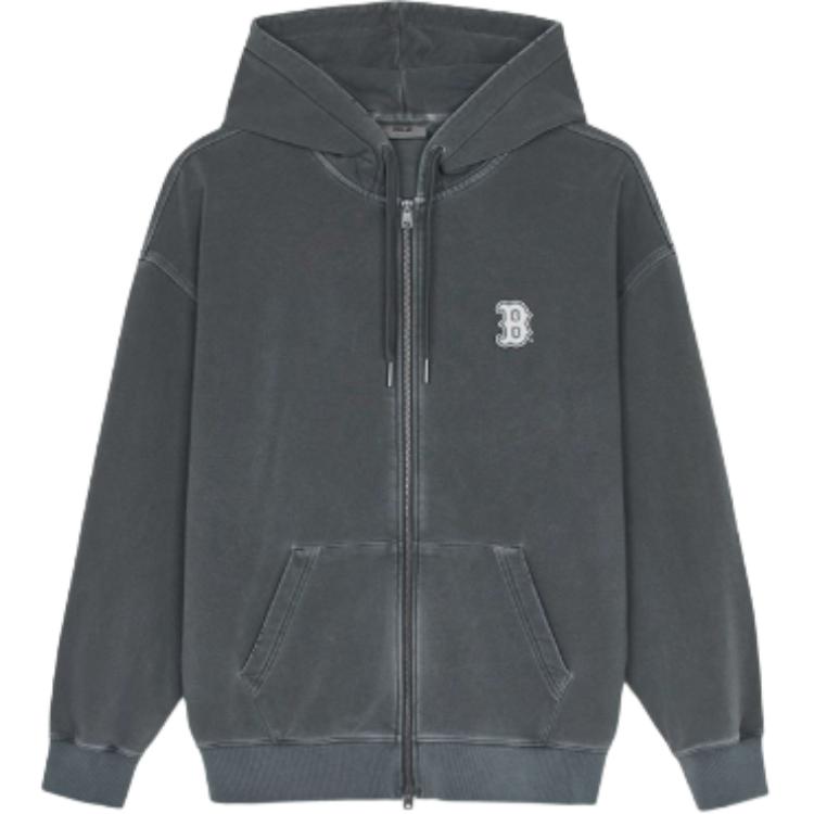 MLB Boston Red Sox Sweatshirt Unisex Dark Charcoal Gray 3ATRV0451-43CGD M