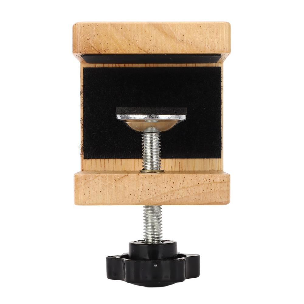 Black+Wood color Guitar Stand Holder Adjustable Clamp Table Clamp Guitar Stand  For Guitar