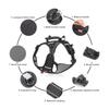 Pet products medium and large pet dog  rope imitation nylon dog walking rope, new reflective dog leash chest strap set