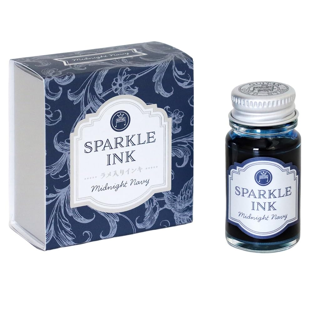 

Teranishi Chemical Industry Guitar Sparkle Ink 12ml Midnight Navy SPA-12ML-T54