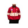 Puma Giacca da uomo con zip lunga e colletto alto, versatile, moda F1 Ferrari, rossa 763954-01