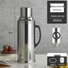 Large Capacity Stainless Steel Teapot & Thermos for Dorm Use