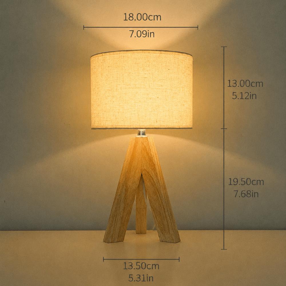 Linen Lampshade Table Lamp Linen Fabric Shade Desk Lamp Vintage Bedside Lamp  Bedroom
