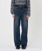 THE-ABON Natural Vintage Denim Pants Black