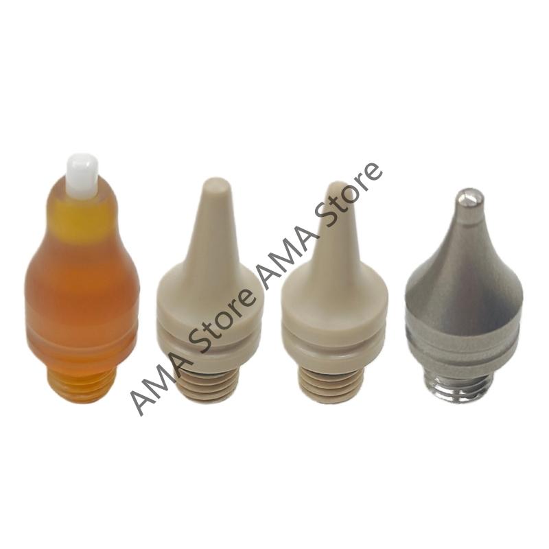 

X7JF 4pcs Sheet Metal Dents Repair Hammer Head Car Body Dents Removal Tool Accessory чорний