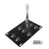 Areyourshop Bumper Tow Hook License Plate Mount Bracket Holder For Mazda 3 For Mazda 6 CX5 MX5 License Plate Holder Accessories License Plate Covers
