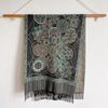 Fashion Thick Soft Cashmere Luxury Brand Jacquard Scarf Women Winter Poncho For Lady Casual Neckerchief Bandana Shawl Headband