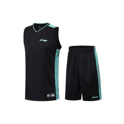 Li Ning Basketball Jersey Set Casual Sports Outfit Men Tops AATN061-4
