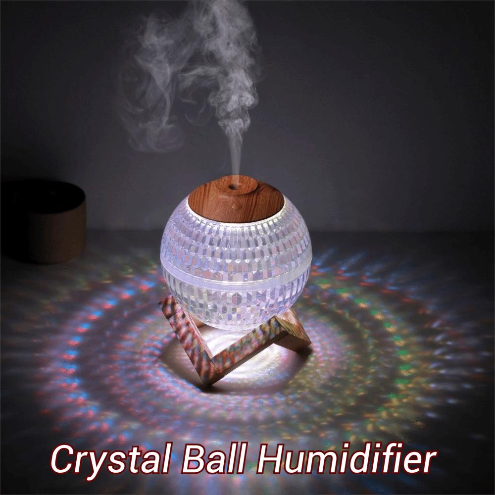Timed Power Off Crystal Ball Humidifier Silent Humidification Home Cordless Humidifiers Bedroom