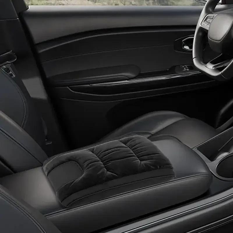 Universal Car Armrest Box Booster Pad Comfortable Support Center Console Heightened Elbow Drag Armrest Box Pad Car Interior