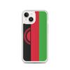Phone Case – Flag of Malawi – Compatible iPhone 14 – Soft Case – Resistant and Shockproof - Silicone - Pixelforma