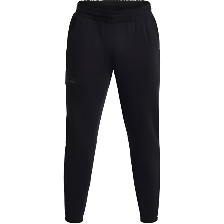 Under Armour Project Rock Knit Tapered Pants Men Black 1380158-001 M