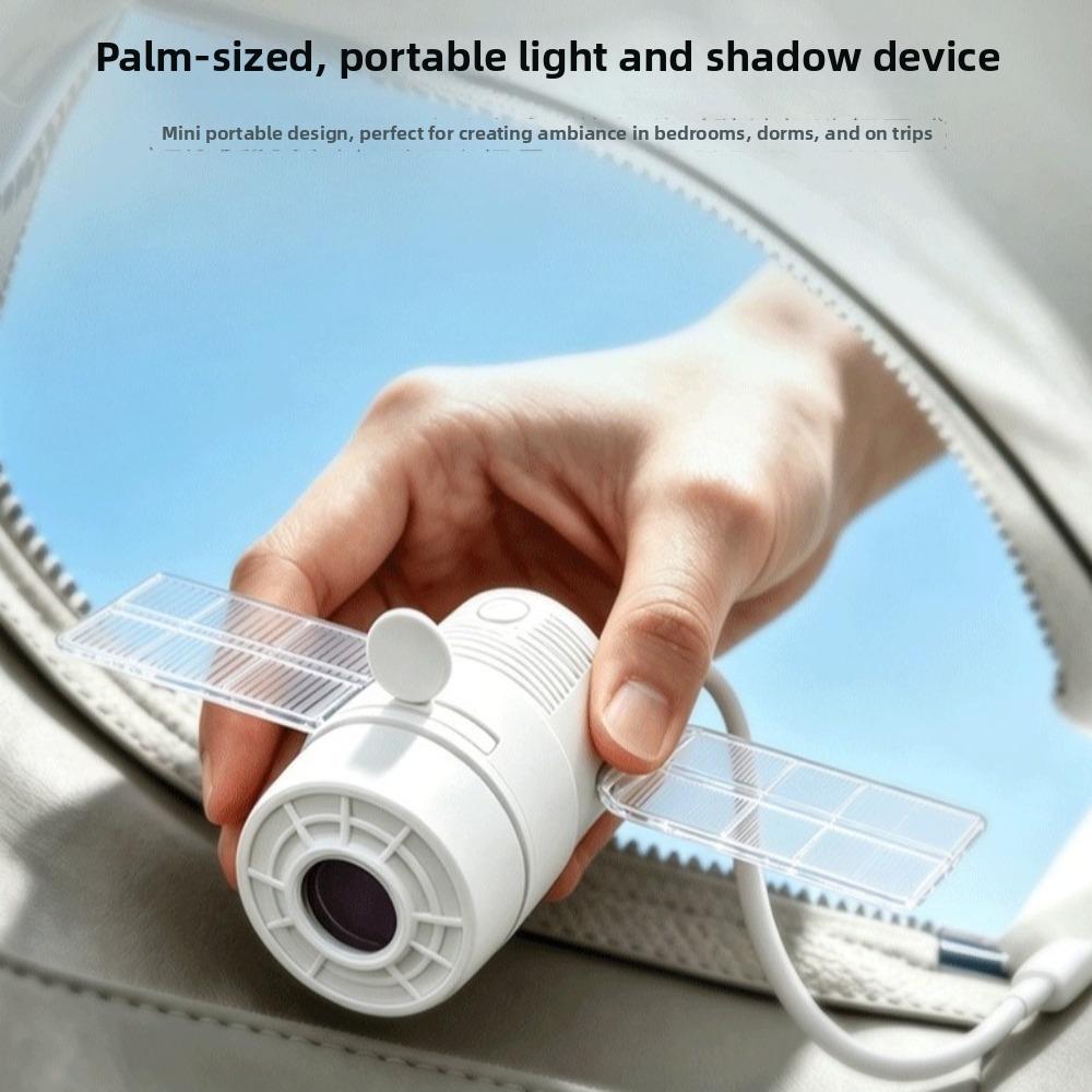 Dual Mode Starry Sky Projection Night Light USB Direct Plug Witch Projection Lamp Holiday Gift