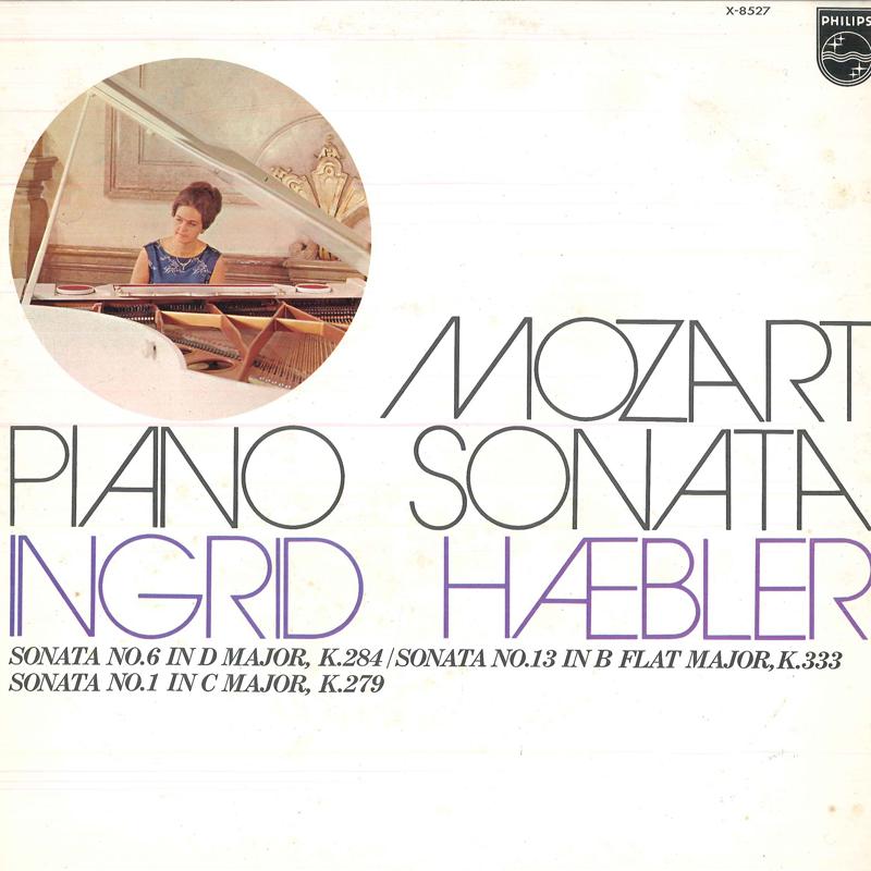 

LP Record INGRID HAEBLER - Mozart Piano Sonata No.6 In D Major X8527 PHILIPS 1977 Japan Classical Used