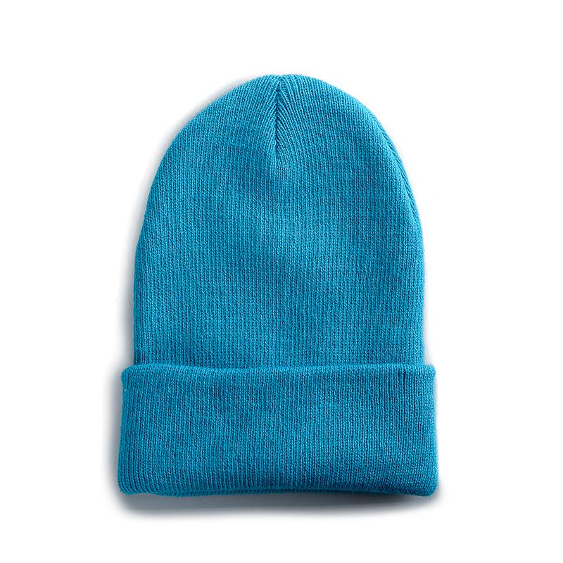 New Unisex Multicolor Autumn & Winter Beanie Hat Men Women Basic Daily Beanie Soft Knitted Hat All-match Streetwear Cap